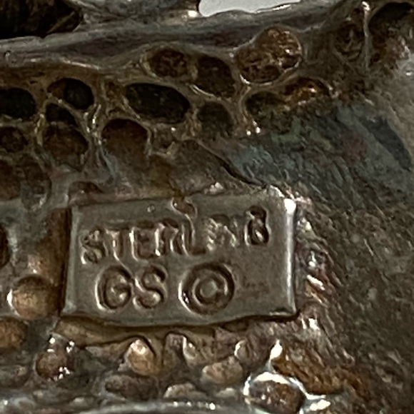 VTG Glen Sandoval Sterling Wolf Pendant (Final Price) - Picture 4 of 5